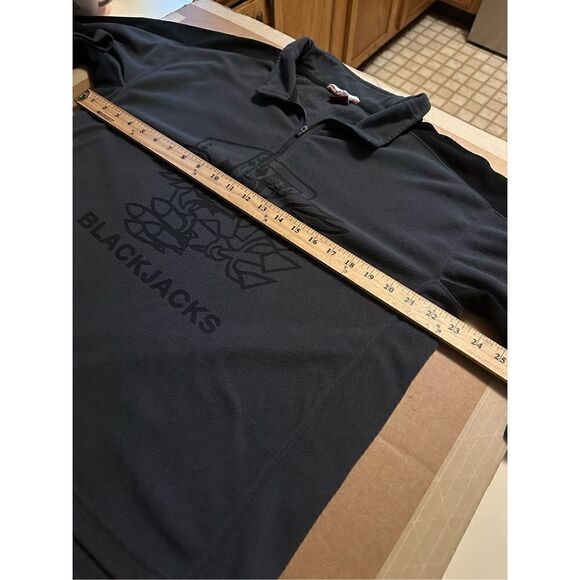 Colorado Timberline Mens 1/4 Zip Pullover Fleece Sweater Blackjack Eagle Size M - Picture 5 of 6